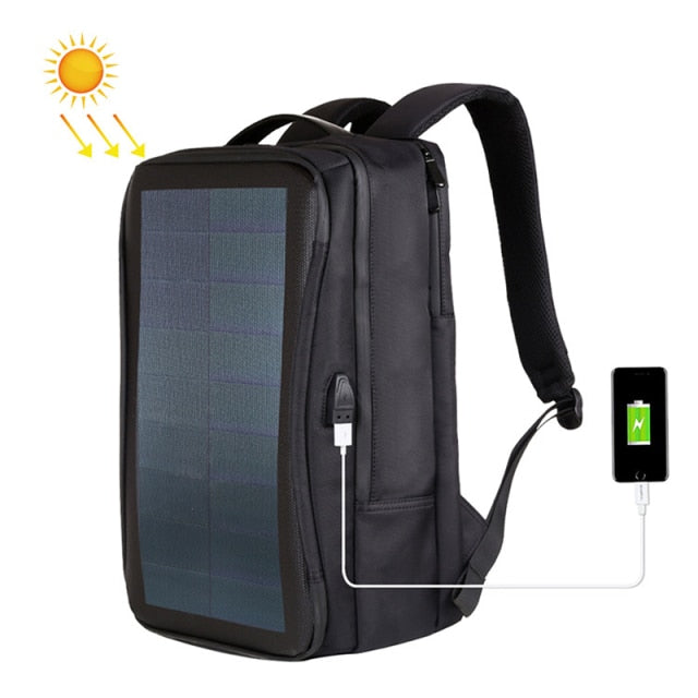 Solar Charging Business Backpack