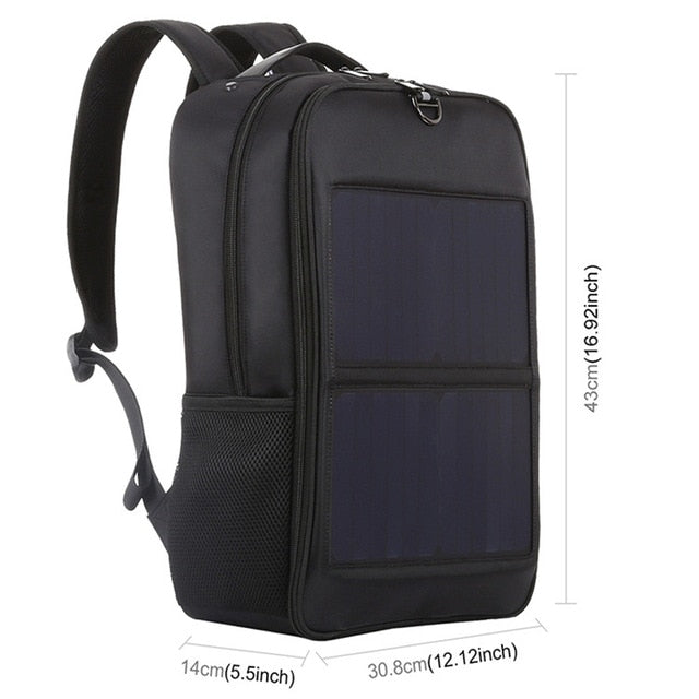 Solar Charging Business Backpack