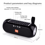 Load image into Gallery viewer, Solar Charging Bluetooth Speaker - Waterproof
