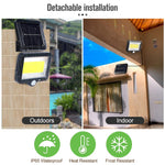 Load image into Gallery viewer, Solar powered LED Light + Motion Detector
