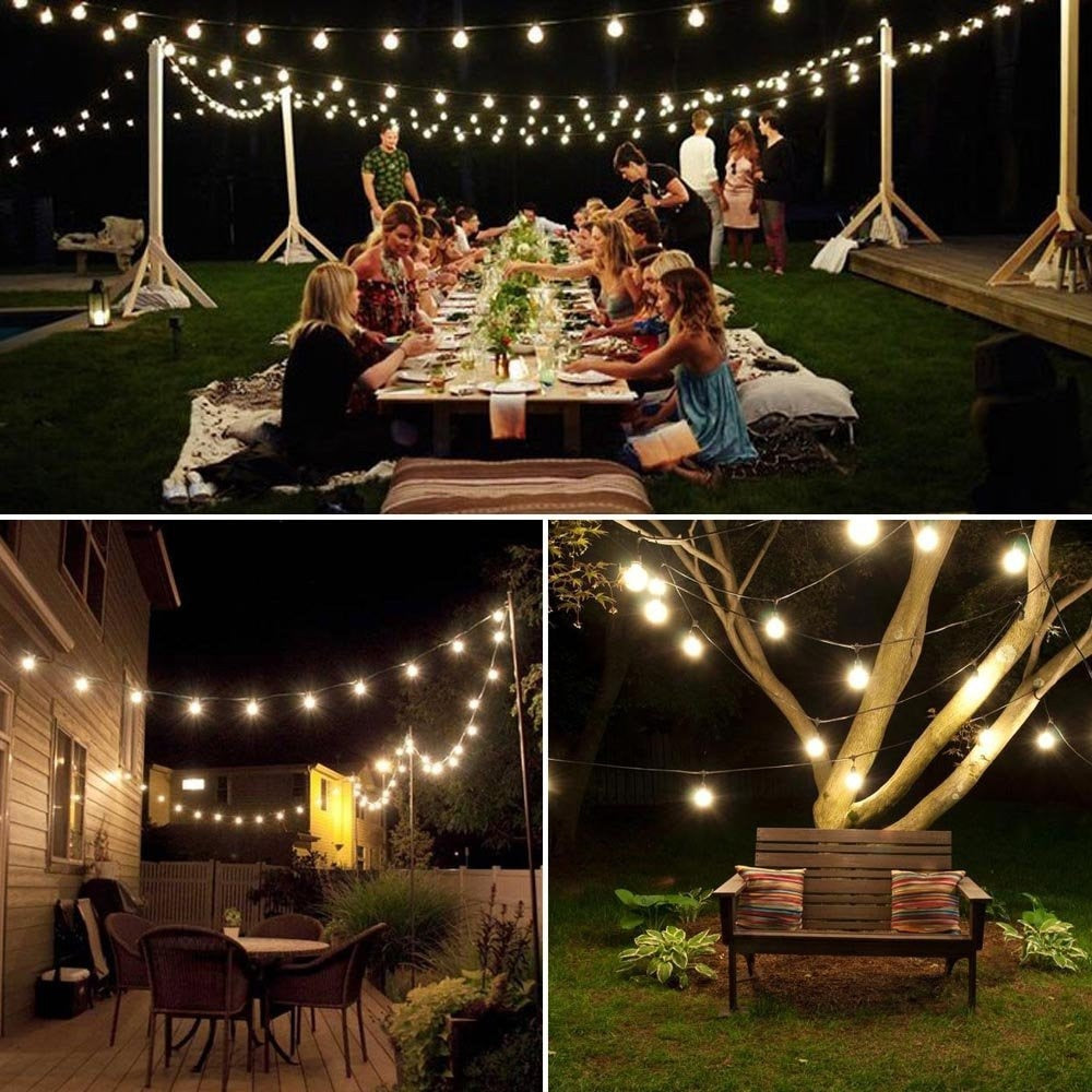 Solar Powered Fairy Lights Bulb String