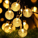 Load image into Gallery viewer, Crystal Ball Solar Lamps String -  Waterproof Garden Decoration
