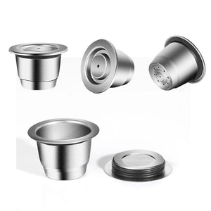 Reusable Nespresso Coffee Capsules - Stainless Steel