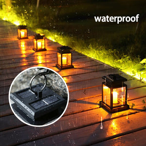 LED Solar Hanging Candle Light