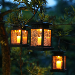 LED Solar Hanging Candle Light